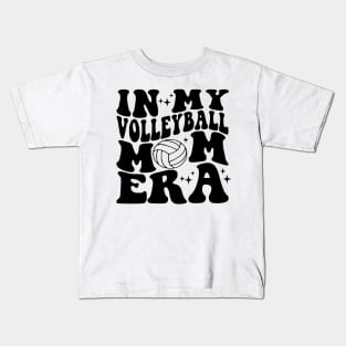 In My Volleyball Mom Era Kids T-Shirt